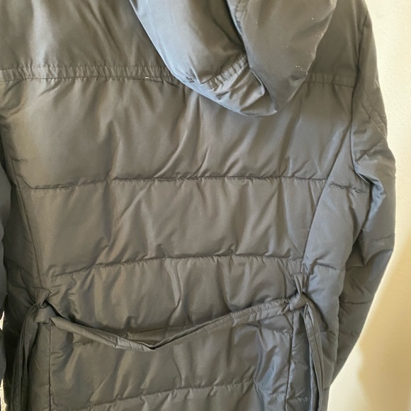 J Crew Long Puffer Jacket in Black in Medium - Picture 2 of 2